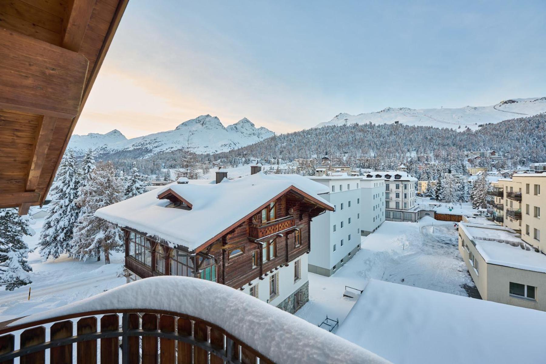 Chesa Madrisa Daire Saint-Moritz Dış mekan fotoğraf